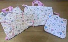 ミッフィー レッスンバッグ・シューズ入れ ナップザック3点セット