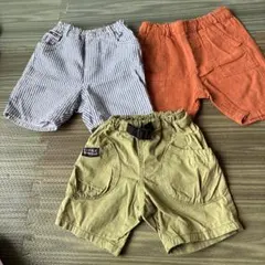 キッズ ハーフパンツ 3点セット 90-95cmのサムネイル