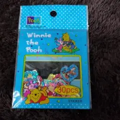 シール　キラキラ　プーさん　ディズニー　平成　レトロ