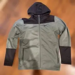 Nike Therma-Fit フード付きジャケット L グリーン/ブラック