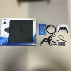 PS4 500GB Jet Black 本体 別売外付けSSD付 最終価格