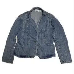 デニムジャケット　y2k グランジ