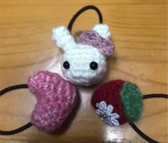 あみぐるみ ヘアゴム 3点セット