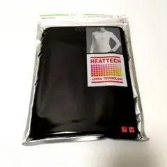 HEATTECH クルーネック長袖Tシャツ L ブラック