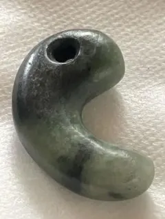 ☆超貴重 古墳期『出雲石勾玉』出土品。本物。本物の古代勾玉です