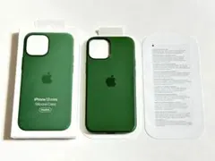 Apple 純正品 iPhone 13 mini シリコーンケース クローバー