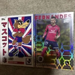 topps Jリーグ フェルナンデス　シルバーパラレル　　マスコット　LOBBY
