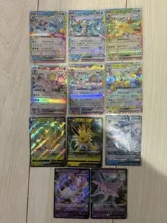 ポケモンカードまとめ売り。ブイズまとめ売り。総数11枚