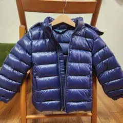 POLO RALPH LAURENキッズ　ネイビーダウンジャケット（4T）