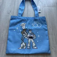 トイストーリー　ディズニー100周年　ダイソー　トートバッグ　キッズバックのサムネイル