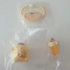 刺繍ヘアゴム サンリオカフェ きらめきバルーン ポムポムプリン ３個セット