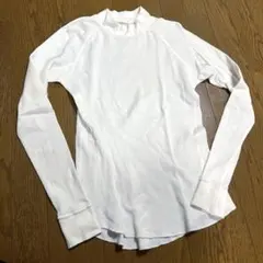 ヘインズHANESサーマルハイネックカットソーM