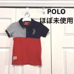 Polo ポロシャツ グレー/ネイビー/レッド
