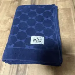 【今治タオル】タオルケット　紺のサムネイル