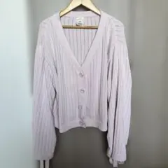 ジェラートピケのカーデガン