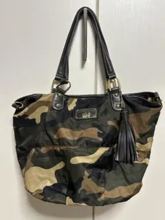 お値下げしました。LA BAGAGERIE 迷彩トートバッグ