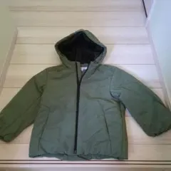 オリーブグリーン中綿コート 120サイズ
