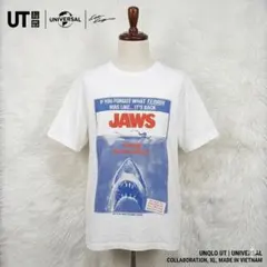 ユニクロ UT JAWS ジョーズ Tシャツ ムービーT 映画ポスター XL