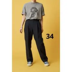 SHINZONE クライスラーパンツ ブラック 34