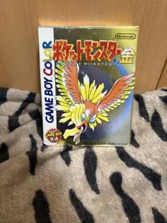 ポケットモンスター ゲームボーイ 金 外箱、説明書のみ