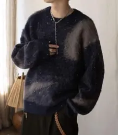 シャギー ニット