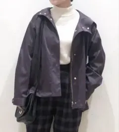 グローバルワーク 撥水ボリュームフードブルゾン