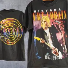 ヴィンテージ◇NIRVANA カートコーバン【XL】ブートレグTシャツ 青い瞳 