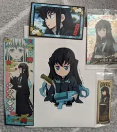 鬼滅の刃　時透無一郎　シール、カードまとめ売り