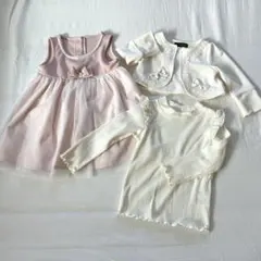 ベビーフォーマルドレス　女の子フォーマル　90