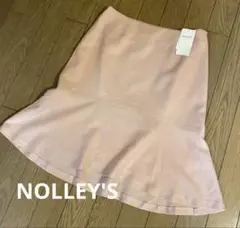 NOLLEY'S 膝丈スカート ピンク【新品タグ付き】定価12000円