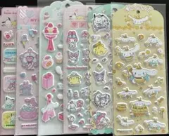 サンリオ ぷっくり立体シール6枚セット 海外正規品
