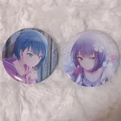 プロセカ 桐谷遥 グリッター缶バッジ 3B 4B