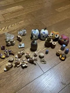 フクロウ置物セット 30点以上