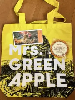 MRS. GREEN APPLE トートバッグ、缶バッチ、その他