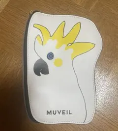 MUVEIL ミュベール　鳥　ポーチ　刺繍