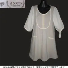 m24619・未使用品・値下★axes femme★チュニックのサムネイル