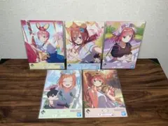中野五姉妹　イラストボードセット【一番くじ】映画　五等分の花嫁 〜夢のひととき〜