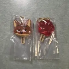 ズートピアガチャガチャ　アイスキャンディーチャーム　ニック　アイスキャンディー