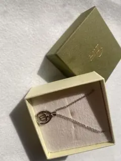 Pure シルバー ロゴペンダント ネックレス　新品