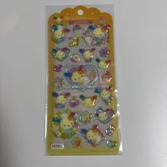 正規品 ドロップジュエリーシール　ウサハナ　サンリオ　シール　ステッカー