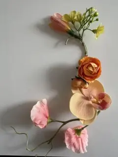 ウエディング　フラワーイヤーカフ