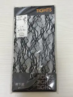 未開封 靴下屋　Tabio らせん花柄タイツ