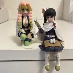 鬼滅の刃 ちょこのせプレミア厶フィギュア 甘露寺蜜璃 栗花落カナヲ　柱合会議