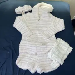 ジェラートピケ　モコモコパジャマ4点セット