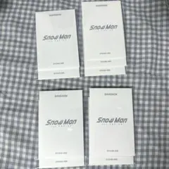 Snow Man 1st POP-UP バンコク 阿部亮平 フォトカードバックD