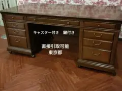 FCC28 ファニテリアマキ エグゼクティブデスク 両袖デスク クラシック