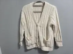 アースミュージック&エコロジー　カーディガン　モコモコ　ルームウェア　部屋着