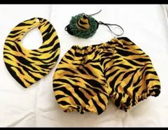 鬼のパンツ　とスタイのセット　サイズ80 節分