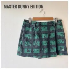美品マスターバニー 総柄 ゴルフパンツ ドット柄水玉 レディースゴルフ
