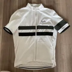 美品 rapha ラファ サイクルジャージ ネイビー ホワイトライン M